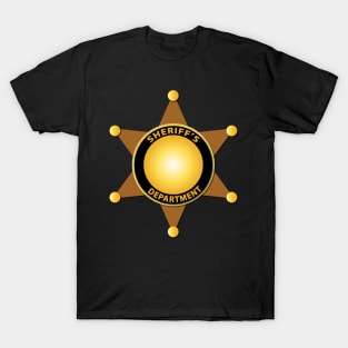 Sheriff's Badge T-Shirt